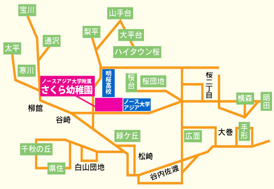 バス路線地図